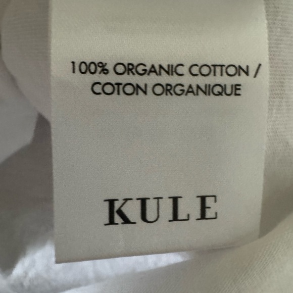 NWOT Kule The Modern tee organic cotton white - Picture 11 of 11